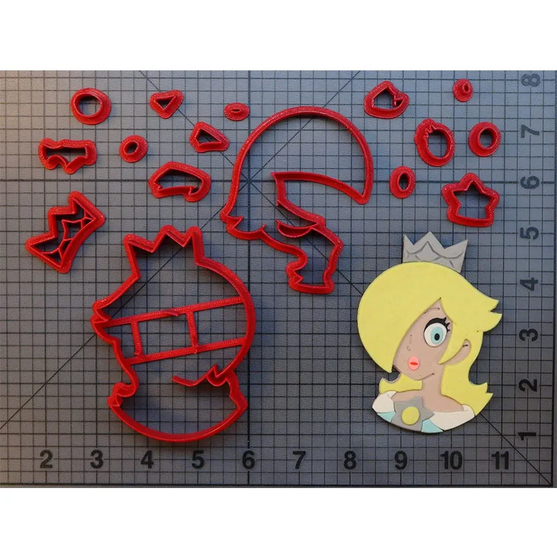 Mario Rosalina Cookie Cutter Fondant Cupcake Top Cutter Custom Made 3D Printed Cooking Decoration Tool cortadores de fondant
Mario Rosalina Cookie Cutter Fondant Cupcake Top Cutter Custom Made 3D Printed Cooking Decoration Tool cortadores de fondant