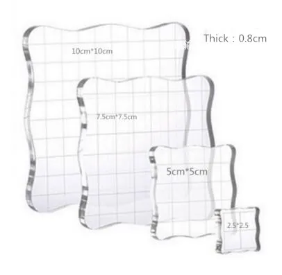 1PC Clear Stamps Acrylic block for Transparent Stamp Acrylic Pad DIY scrapbooking Decoration Tools
1PC Clear Stamps Acrylic block for Transparent Stamp Acrylic Pad DIY scrapbooking Decoration Tools