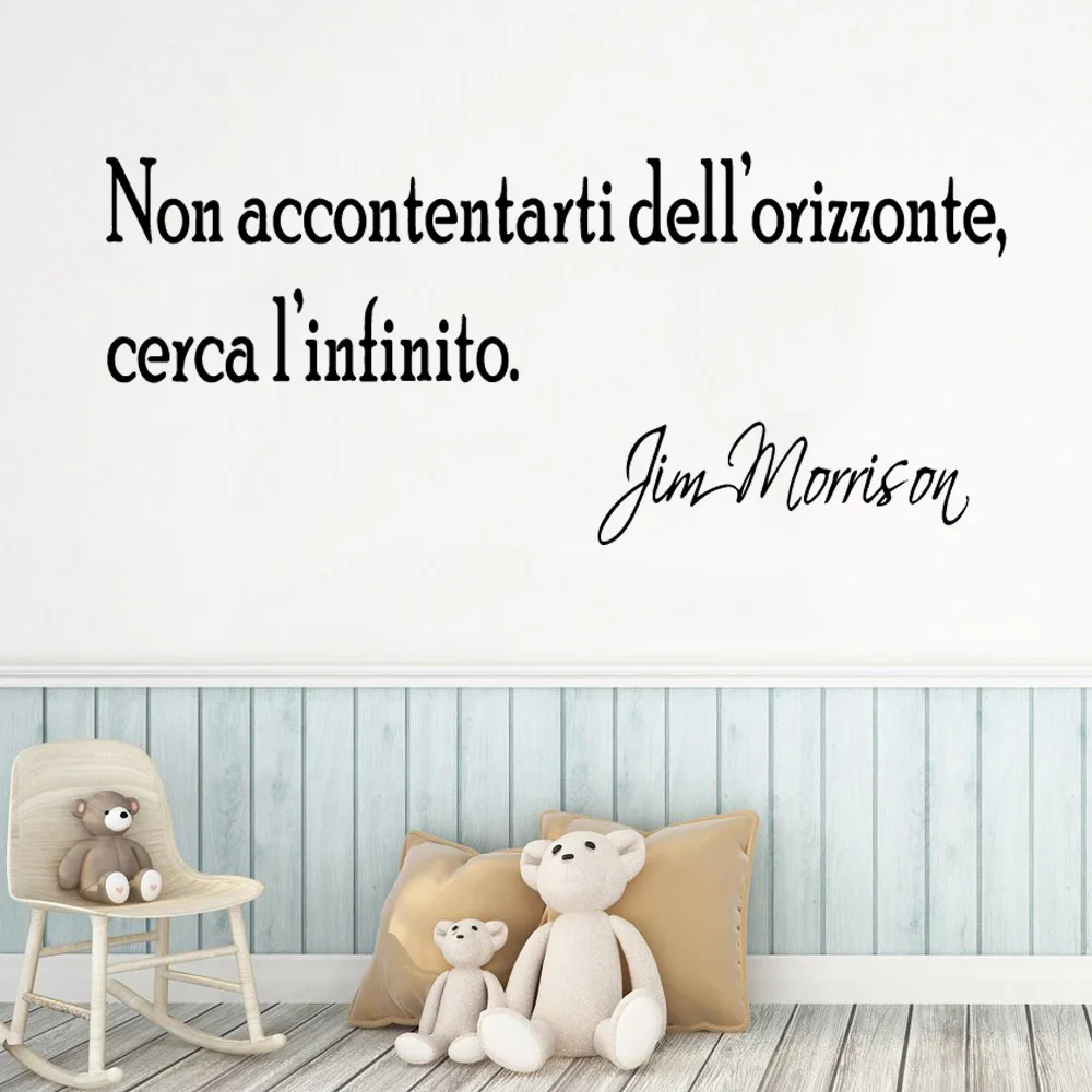 Free shipping non accontentarti dellorizzonte,cerca l'infinito Wall Sticker Self Adhesive Vinyl Waterproof Wall Art Decal
Free shipping non accontentarti dellorizzonte,cerca l'infinito Wall Sticker Self Adhesive Vinyl Waterproof Wall Art Decal