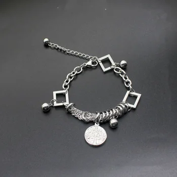 Geometric Body Jewelry Stainless Steel Tree of Life Bracelets for Women Armbanden Voor Vrouwen Silver color Bridesmaids Gift
Geometric Body Jewelry Stainless Steel Tree of Life Bracelets for Women Armbanden Voor Vrouwen Silver color Bridesmaids Gift