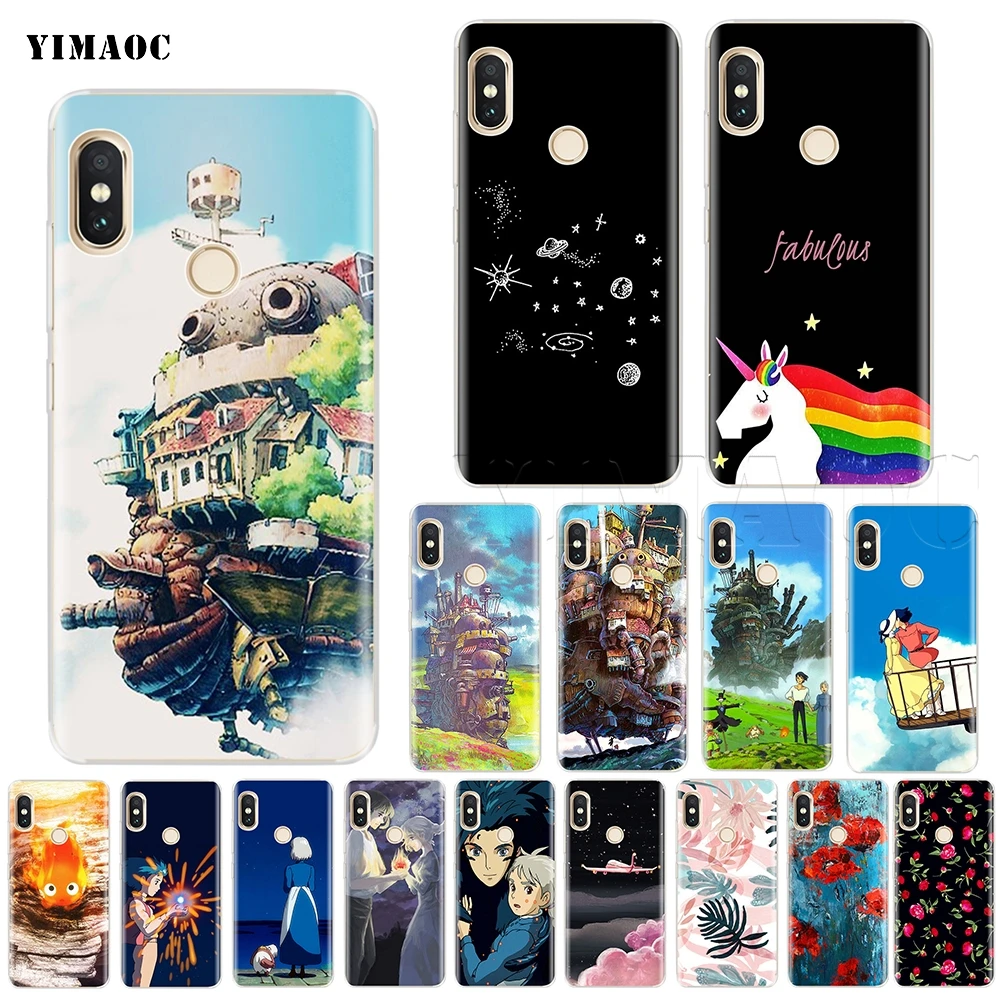 YIMAOC Howls Howl's Moving Castle Case for Xiaomi Redmi Mi Note MAX 3 6a 7 8 9se mix 2s a1 a2 Lite mi6 mi8 se for pocophone f1
YIMAOC Howls Howl's Moving Castle Case for Xiaomi Redmi Mi Note MAX 3 6a 7 8 9se mix 2s a1 a2 Lite mi6 mi8 se for pocophone f1