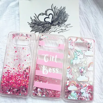10pcs/lot Fashion Pink Dynamic Liquid Quicksand Flowing Back Clear Cover Case For Samsung S7 edge S8plus Shell Protection
10pcs/lot Fashion Pink Dynamic Liquid Quicksand Flowing Back Clear Cover Case For Samsung S7 edge S8plus Shell Protection
