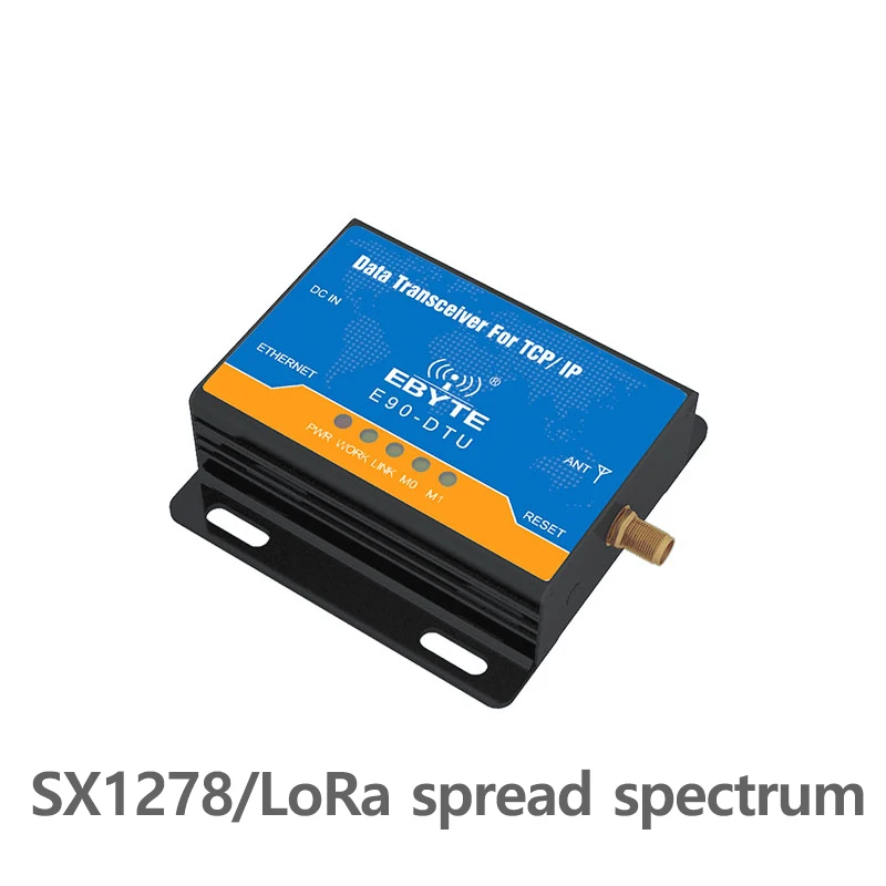 E90-DTU-433L30E Ethernet LoRa 433MHz 30dBm 1W Long Range Wireless Transceiver IoT PLC 8000m Distance 433 MHz RJ45 rf Module
E90-DTU-433L30E Ethernet LoRa 433MHz 30dBm 1W Long Range Wireless Transceiver IoT PLC 8000m Distance 433 MHz RJ45 rf Module