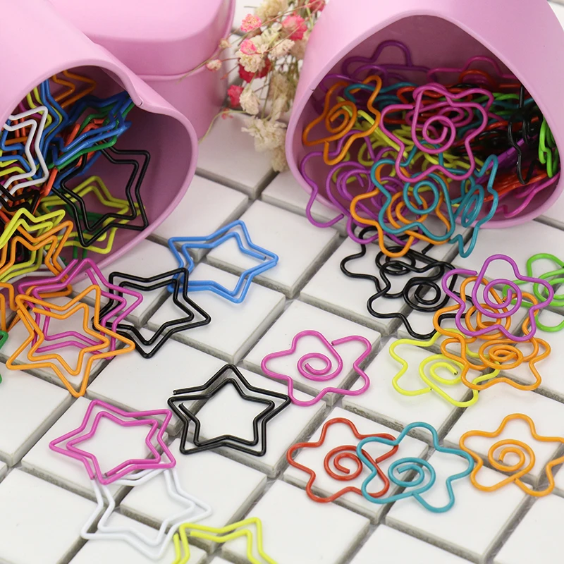 60pcs/lot flower Shape Paper Clips Creative Interesting Bookmark Clip Memo Clip Shaped Paper Clips for Office School Home H0067
60pcs/lot flower Shape Paper Clips Creative Interesting Bookmark Clip Memo Clip Shaped Paper Clips for Office School Home H0067
