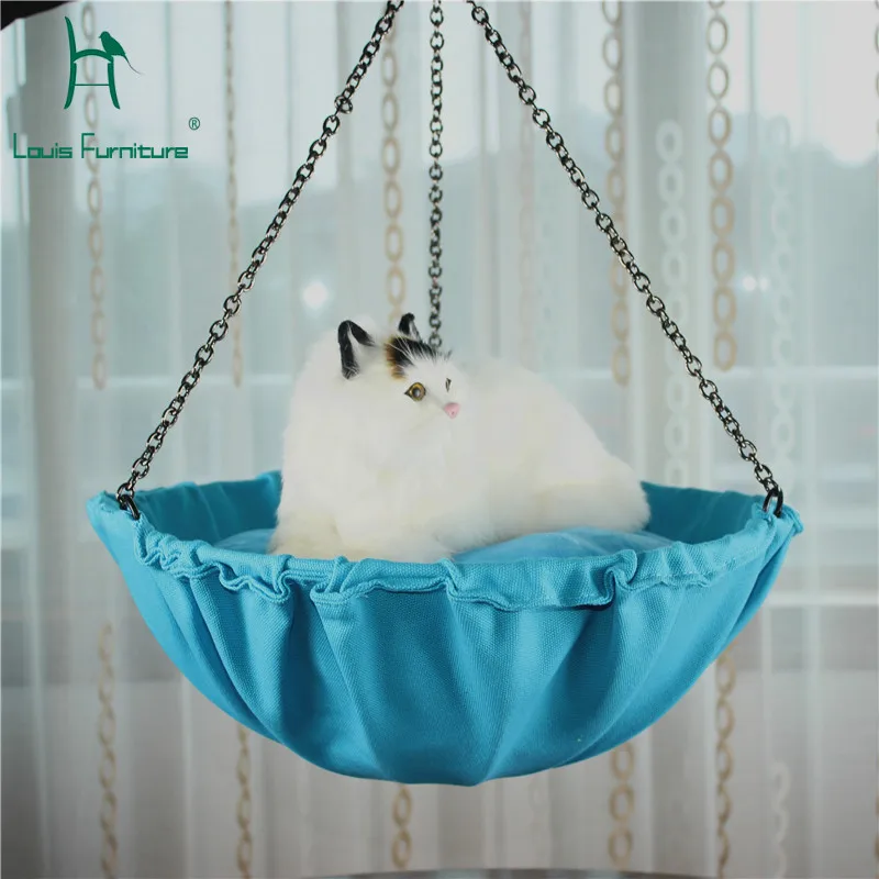 Louis Fashion Cat Hammock Circular Cradle Comfort Pet Nest Modern Simple | Мебель
