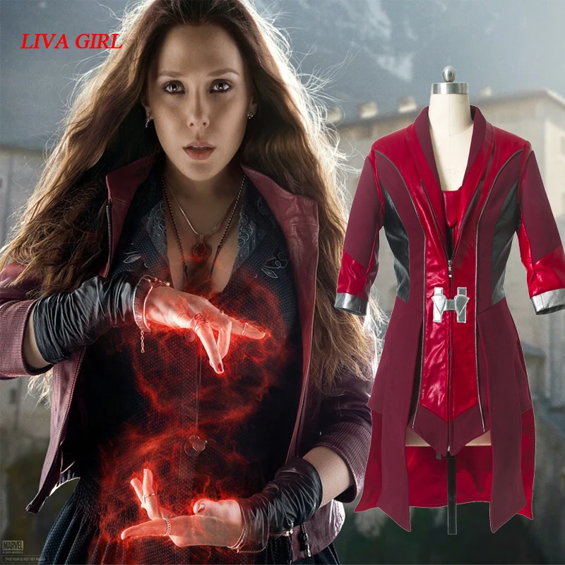 Captain America Civil War Avengers Scarlet Witch Wanda Outfit Cosplay Costume Halloween Carnival
Captain America Civil War Avengers Scarlet Witch Wanda Outfit Cosplay Costume Halloween Carnival