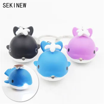 SEKINEW Cute Whale Shaped Light Up LED Sound Keyring KeyChain Key Chain Gift New Arrival Car Ornament Accessories
SEKINEW Cute Whale Shaped Light Up LED Sound Keyring KeyChain Key Chain Gift New Arrival Car Ornament Accessories