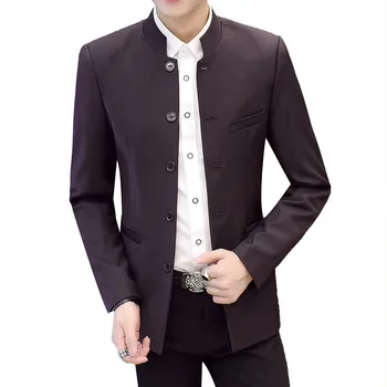 2019 Spring New Men's Suit Creative Casual Men's Suit Men's Black / Navy / Wine red Suit jacket More size M-XXXL 4XL
2019 Spring New Men's Suit Creative Casual Men's Suit Men's Black / Navy / Wine red Suit jacket More size M-XXXL 4XL