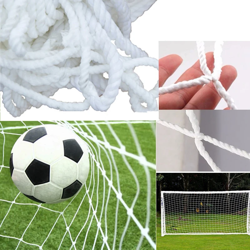 Soccer Net Ball Goal Football Nets Gates For Youth Sports Training Fitness Polypropylene Mesh Post Nets Full Size (Nets only)
Soccer Net Ball Goal Football Nets Gates For Youth Sports Training Fitness Polypropylene Mesh Post Nets Full Size (Nets only)
