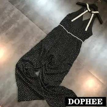 2019 Summer New Rhinestone Chain Shiny Wave Point Suspenders Bib Pants Jumpsuit Female Tide Students
2019 Summer New Rhinestone Chain Shiny Wave Point Suspenders Bib Pants Jumpsuit Female Tide Students