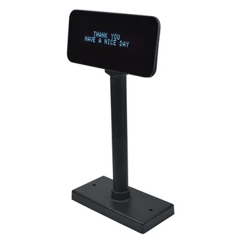 VFD22018B VFD Pole With Adjustable Stand Three Heights Optional Big Screen USB/Serial For POS System
VFD22018B VFD Pole With Adjustable Stand Three Heights Optional Big Screen USB/Serial For POS System
