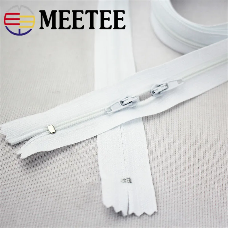 5pcs Meetee 3# White Nylon Zippers 1.5Meter Double Sliders Closed End Long Zips for DIY Sewing Garment Tent Home Accessories
5pcs Meetee 3# White Nylon Zippers 1.5Meter Double Sliders Closed End Long Zips for DIY Sewing Garment Tent Home Accessories