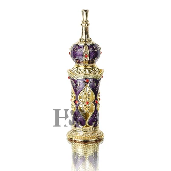 H&D 13ML Vintage Crystal Glass Metal Perfume Bottle Fragrance Empty Lady Gifts Decor(Violet)
H&D 13ML Vintage Crystal Glass Metal Perfume Bottle Fragrance Empty Lady Gifts Decor(Violet)