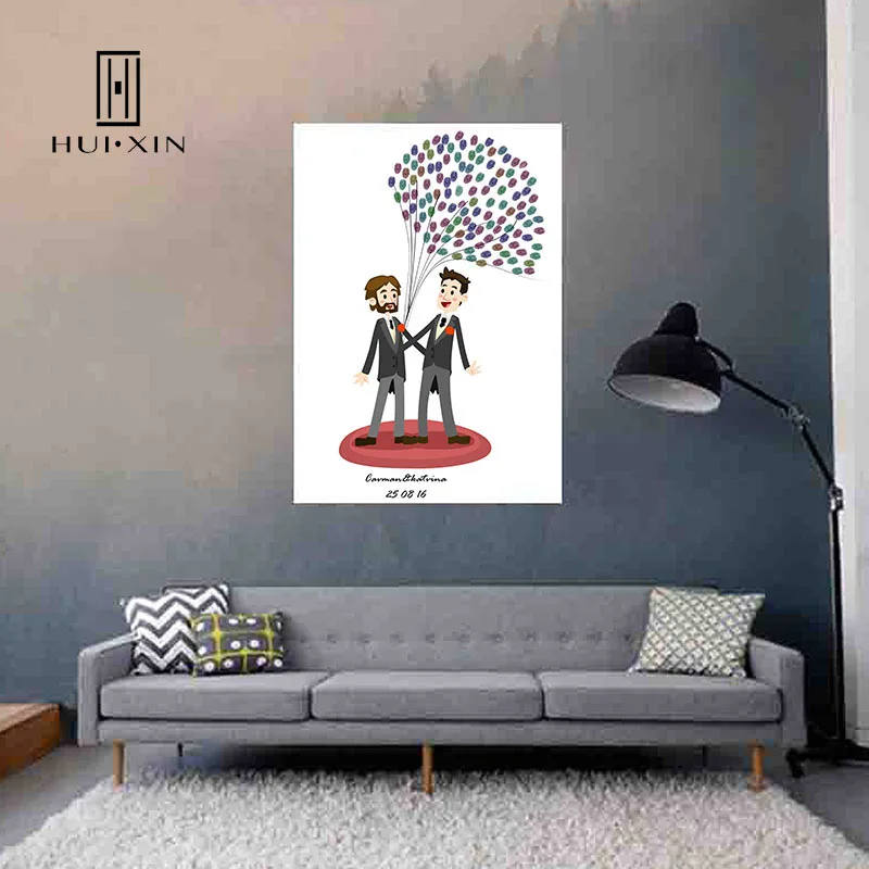 Gay Wedding Decoration Guest Signboard Creative Wedding Guestbook Fingerprint Souvenir Gift For Homosexuality Wedding Party
Gay Wedding Decoration Guest Signboard Creative Wedding Guestbook Fingerprint Souvenir Gift For Homosexuality Wedding Party