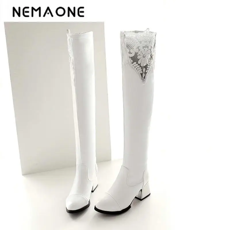 New women sexy flower over the knee high boots square heel women boots winter boots women party shoes woman large size 34-43
New women sexy flower over the knee high boots square heel women boots winter boots women party shoes woman large size 34-43