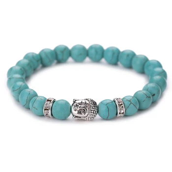2020 new design 8MM natural turquoise Buddha head beads bracelets for men Luck Vintage turquoise buddha beads bracelets
2020 new design 8MM natural turquoise Buddha head beads bracelets for men Luck Vintage turquoise buddha beads bracelets