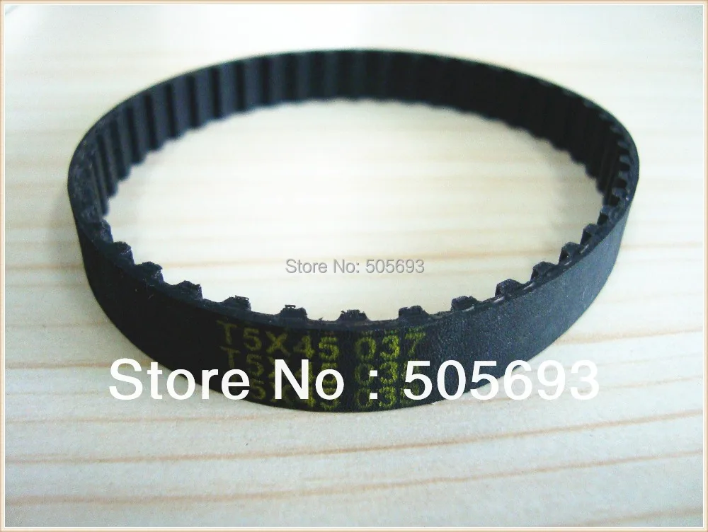 225T5 round timing belt 9mm width 225mm length 
225T5 round timing belt 9mm width 225mm length