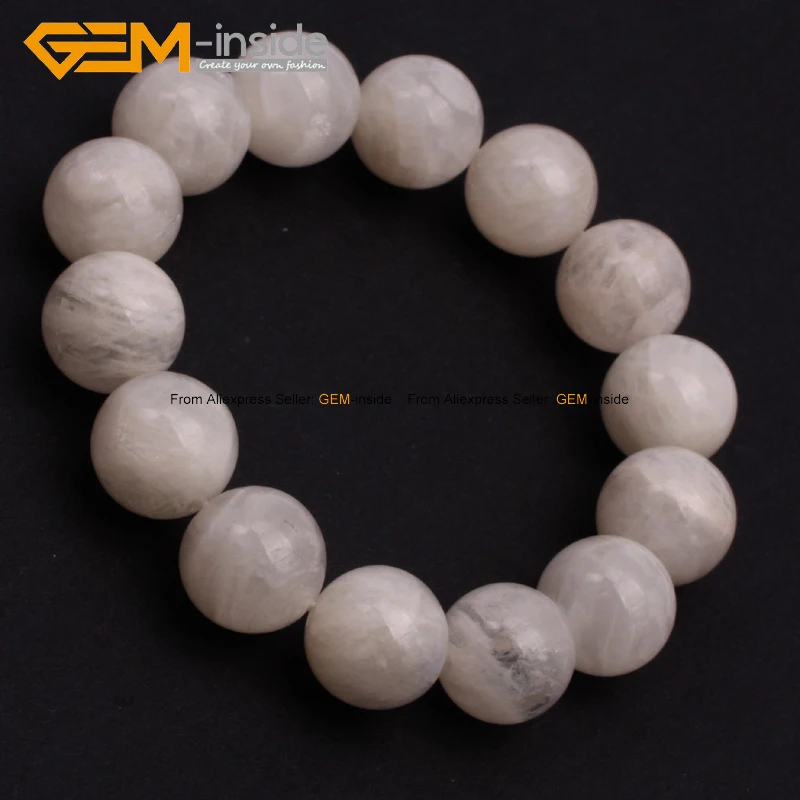 Natural Moonstone White Beads Bracelets Fashion Jewelry DIY 7.5inch Party Gift FreeShipping Wholesale Gem-inside
Natural Moonstone White Beads Bracelets Fashion Jewelry DIY 7.5inch Party Gift FreeShipping Wholesale Gem-inside