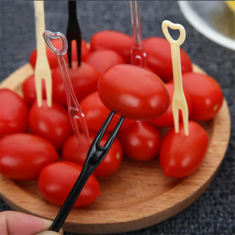 200Pcs/Pack Disposable Plastic Fruit Cake Forks For Wedding Birthday Party Tableware Accessories Small Fruit Mini Sign Cake Sign
200Pcs/Pack Disposable Plastic Fruit Cake Forks For Wedding Birthday Party Tableware Accessories Small Fruit Mini Sign Cake Sign