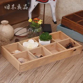 Wooden Organizer Storage Box Lattice Flower Pot Cosmetic Storage Box Multifunction Storage Box Storage Hold Furnishing Articles
Wooden Organizer Storage Box Lattice Flower Pot Cosmetic Storage Box Multifunction Storage Box Storage Hold Furnishing Articles