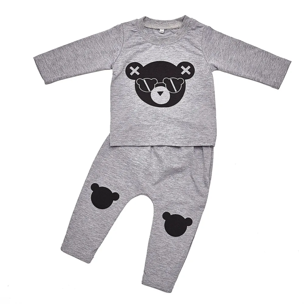 2018 new cute baby boy/girl clothes cotton baby boy set long sleeved clothing printed t-shirt+pants 2pcs set R1106
2018 new cute baby boy/girl clothes cotton baby boy set long sleeved clothing printed t-shirt+pants 2pcs set R1106