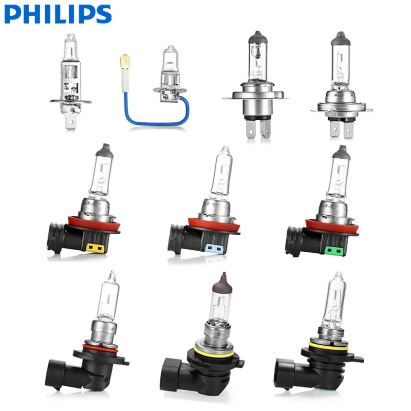 Philips Vision H1 H3 H4 H7 H8 H9 H11 9005 9006 9012 Standard Original Bright Light Car Halogen Headlight OEM Auto Fog Lamp, 1X
Philips Vision H1 H3 H4 H7 H8 H9 H11 9005 9006 9012 Standard Original Bright Light Car Halogen Headlight OEM Auto Fog Lamp, 1X