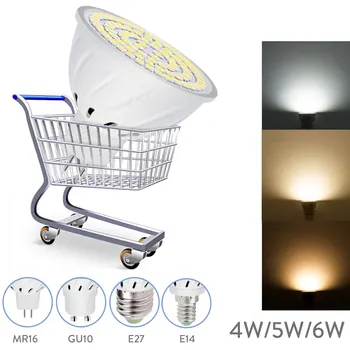 10X LED spot lamp Bulb 110V 220V 230V E27 GU10 MR16 Spotlight SMD2835 48/60/80 LEDs spot light For kitchen home decor lighting
10X LED spot lamp Bulb 110V 220V 230V E27 GU10 MR16 Spotlight SMD2835 48/60/80 LEDs spot light For kitchen home decor lighting