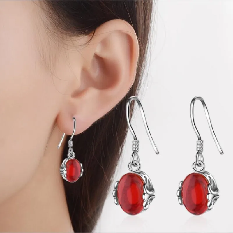 Atmosphere New Fashion Female 925 Sterling Silver Jewelry Two Colors Crystal Simple Personality Gift Dangle Earrings SE335
Atmosphere New Fashion Female 925 Sterling Silver Jewelry Two Colors Crystal Simple Personality Gift Dangle Earrings SE335