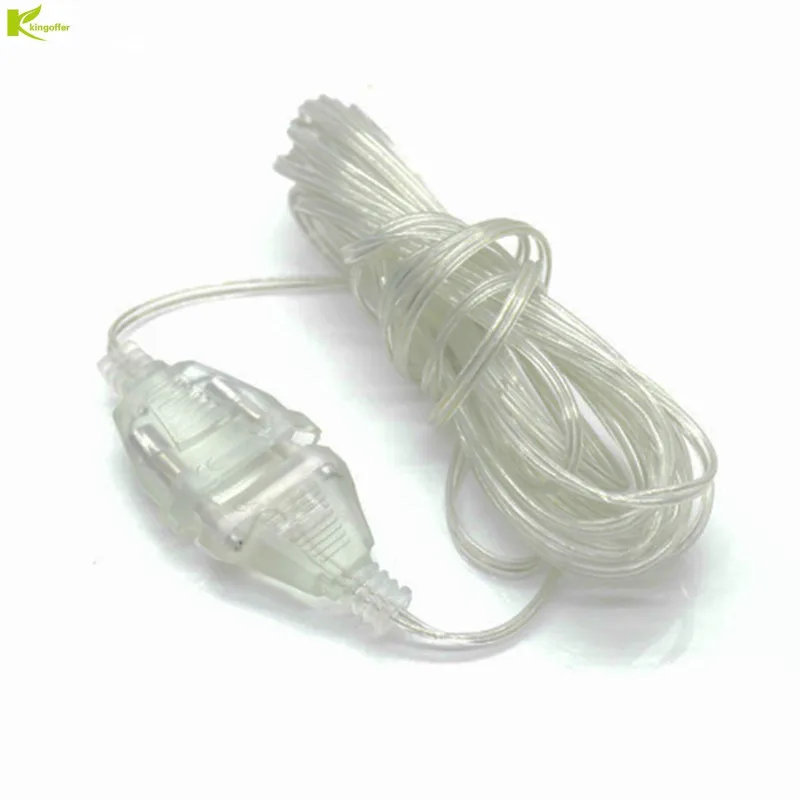 3M EU US Plug Extension Wire Extend Cable Cord For christmas string curtain Fairy lights wedding party holiday decor
3M EU US Plug Extension Wire Extend Cable Cord For christmas string curtain Fairy lights wedding party holiday decor