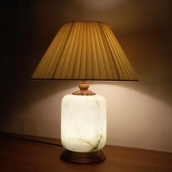 Europe Luxury Table Lamps White Marble Lamp Body Copper Stand Table Lamps Decorated Table Lamps for Bedroom Living Room Study
Europe Luxury Table Lamps White Marble Lamp Body Copper Stand Table Lamps Decorated Table Lamps for Bedroom Living Room Study
