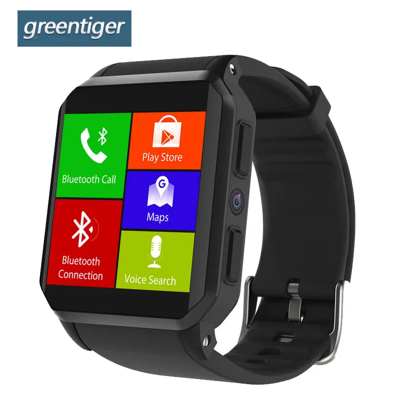 Greentiger KW06 Smart Watch IP68 waterproof Men Heart Rate Monitor Bluetooth SIM Card Android 5.1 512MB+8GB MTK6580 Smartwatch
Greentiger KW06 Smart Watch IP68 waterproof Men Heart Rate Monitor Bluetooth SIM Card Android 5.1 512MB+8GB MTK6580 Smartwatch