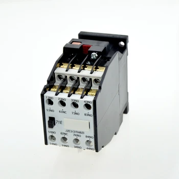 1NC+7NO Coil Voltage 110V,50Hz / 60Hz JZC1-71, 3 Phase 3 Pole AC Contactor Type Relay Ui660V Ith10A Auxiliary Contactors
1NC+7NO Coil Voltage 110V,50Hz / 60Hz JZC1-71, 3 Phase 3 Pole AC Contactor Type Relay Ui660V Ith10A Auxiliary Contactors
