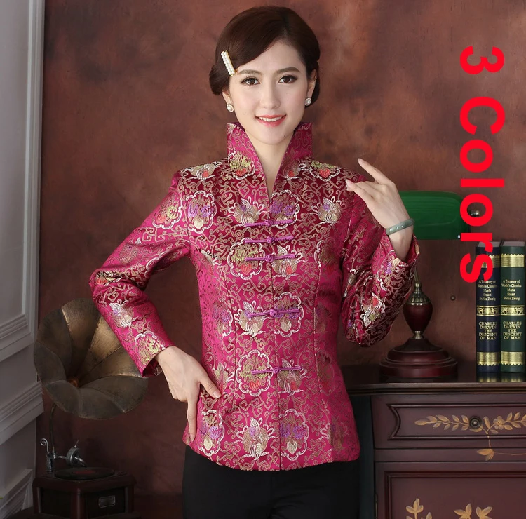 Free Shipping Autumn Winter Chinese Tradition Women's Satin Silk Jacket Coat M L XL XXL 3XL 4XL 2332
Free Shipping Autumn Winter Chinese Tradition Women's Satin Silk Jacket Coat M L XL XXL 3XL 4XL 2332