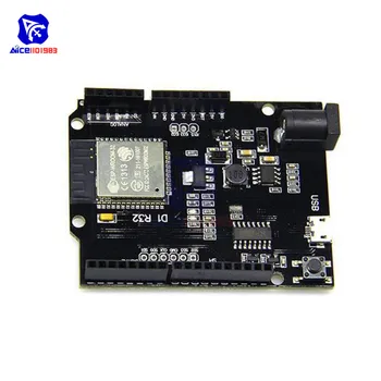 

diymore CH340 TTGO Wemos D1Mini ESP32 WIFI Wireless Bluetooth Module Micro USB Development Board for Arduino UNO R3 DC 5 -12V