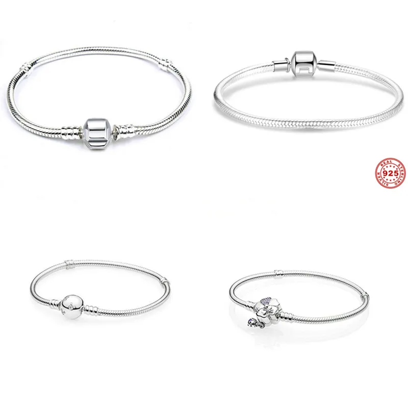 Pandora Bracelets With Pave Round Clasp Authentic 100%925 Sterling Silver Jewelry DIY Compatible with European Jewelry
Pandora Bracelets With Pave Round Clasp Authentic 100%925 Sterling Silver Jewelry DIY Compatible with European Jewelry