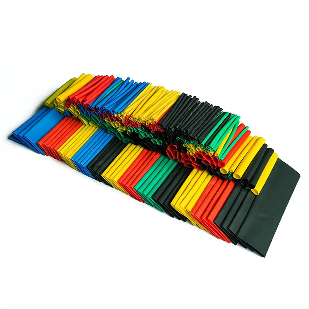 328Pcs 5 Colors 8 Sizes Assorted Heat Shrink Tubing Wrap Sleeve Set Combo all kinds of Inductor Insulation Protection
328Pcs 5 Colors 8 Sizes Assorted Heat Shrink Tubing Wrap Sleeve Set Combo all kinds of Inductor Insulation Protection