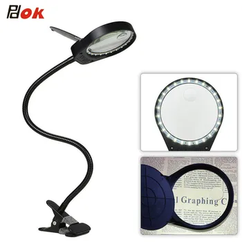 3X 10X LED Magnifier Light 5W Magnifier 97mm dia Lens Magnifying light For Reading,Embroidering,Inspection - Clip-on Table lamp
3X 10X LED Magnifier Light 5W Magnifier 97mm dia Lens Magnifying light For Reading,Embroidering,Inspection - Clip-on Table lamp