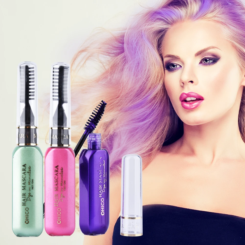 8 Colors One Time Hair Color Hair Dye Temporary Non Toxic Diy Hair