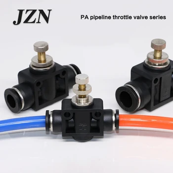 Free shipping ( 2 PCS ) Black LSA Flow Throttling Adjust Pipe Valve Quick Plug Pneumatic Tubing Connector PA4/6/8/10/12mm
Free shipping ( 2 PCS ) Black LSA Flow Throttling Adjust Pipe Valve Quick Plug Pneumatic Tubing Connector PA4/6/8/10/12mm