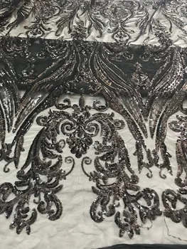 embroidered lace fabric Best Selling CiCi-6112 sequins lace African Nigerian French Fabric High Quality
embroidered lace fabric Best Selling CiCi-6112 sequins lace African Nigerian French Fabric High Quality