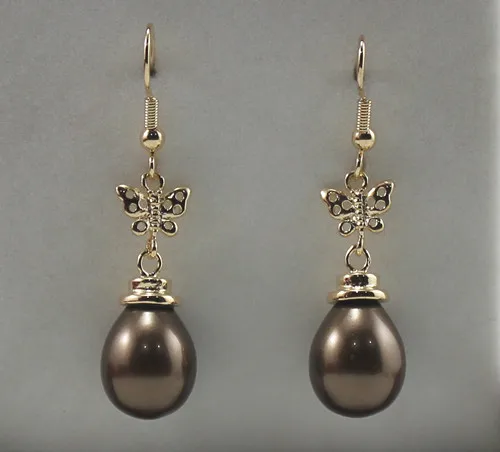 Free shipping@@ Gift - natural sallei nanyang pearl coffee drop shell bead drop earring
Free shipping@@ Gift - natural sallei nanyang pearl coffee drop shell bead drop earring