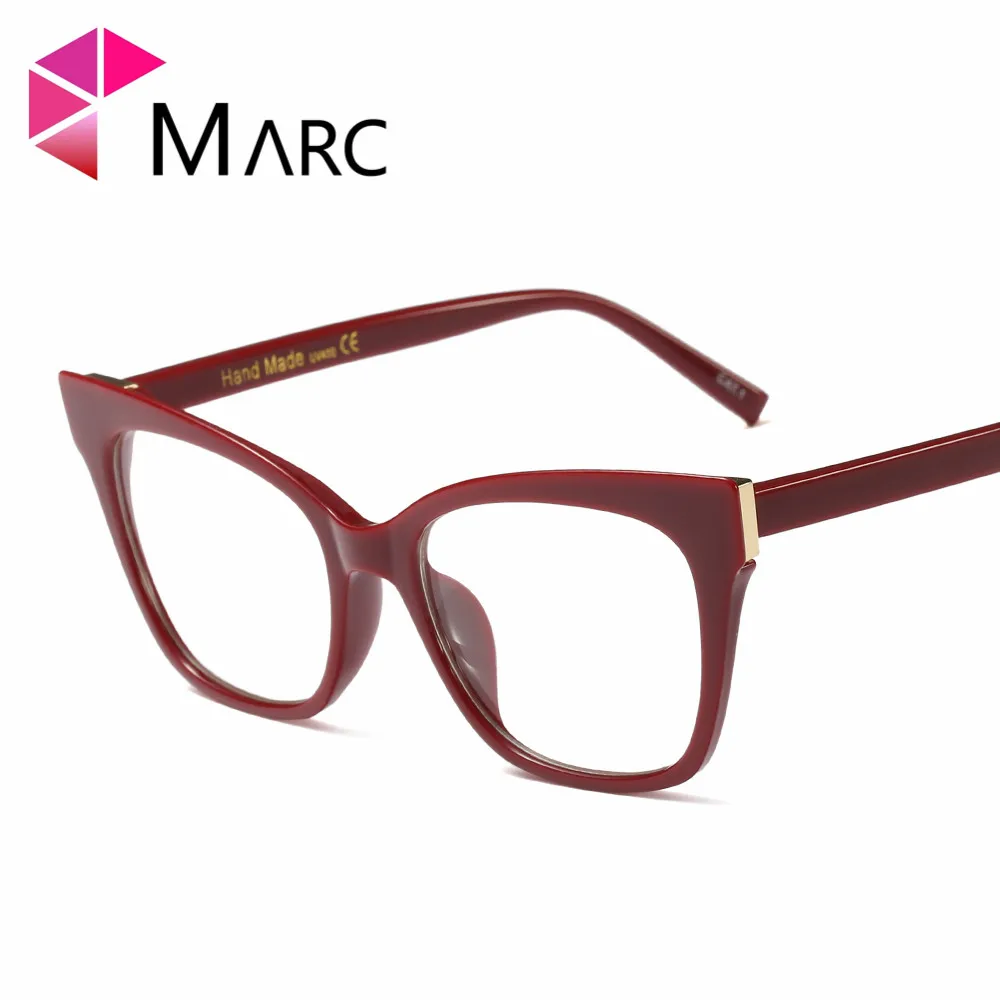 MARC WOMEN 2018 NEW Optical fashion Black Leopard print Plain glass spectacles Resin Red White Plastic Cat eye 97564
MARC WOMEN 2018 NEW Optical fashion Black Leopard print Plain glass spectacles Resin Red White Plastic Cat eye 97564