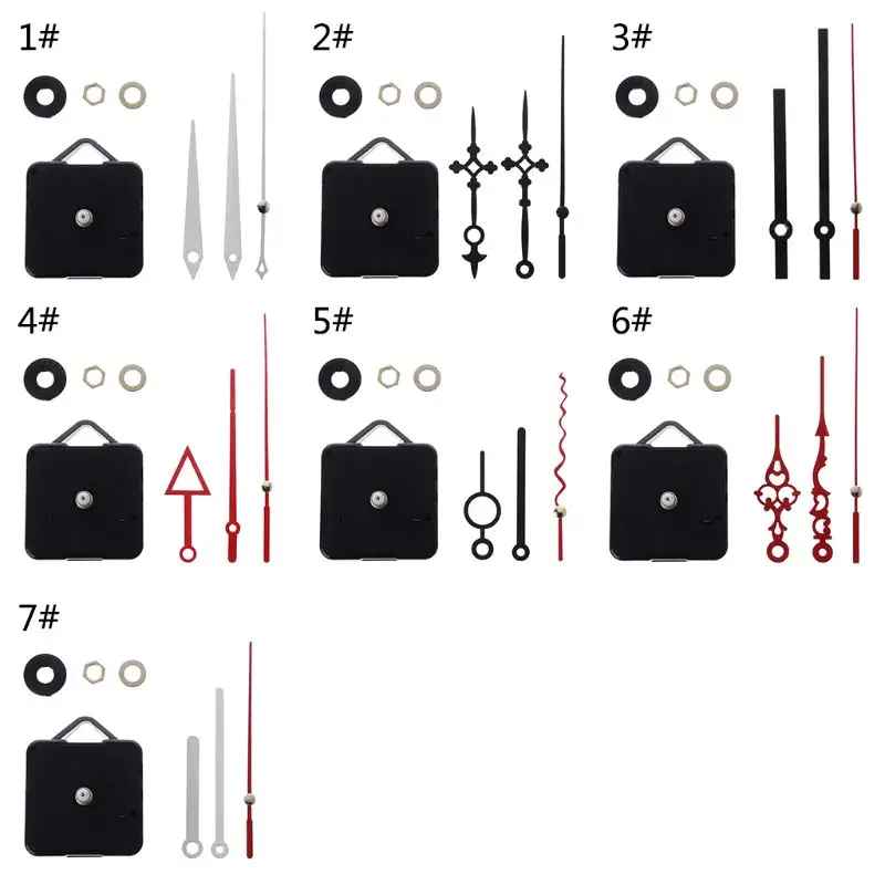 Quartz Clock Movement Mechanism Hands Wall Repair Tool Parts Silent Kit Set DIY Clock Movement
Quartz Clock Movement Mechanism Hands Wall Repair Tool Parts Silent Kit Set DIY Clock Movement