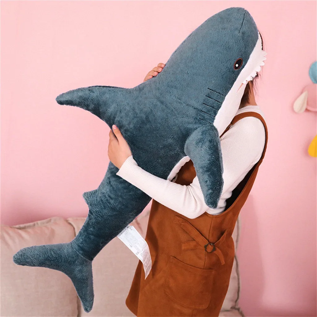 Shark Plush Toy Pillow Appease Cushion Gift For Children Plush Toys Stuffed Toy 80cm Shark Plush Kids Gift Girl Gift Lover gift
Shark Plush Toy Pillow Appease Cushion Gift For Children Plush Toys Stuffed Toy 80cm Shark Plush Kids Gift Girl Gift Lover gift