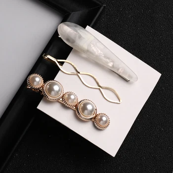 Korea Pearl Bangs Clip Hairpin Fashion Romantic Women Girls Hair Clips Clamp Barrette Accessories Irregular Metal Hairgrip
Korea Pearl Bangs Clip Hairpin Fashion Romantic Women Girls Hair Clips Clamp Barrette Accessories Irregular Metal Hairgrip