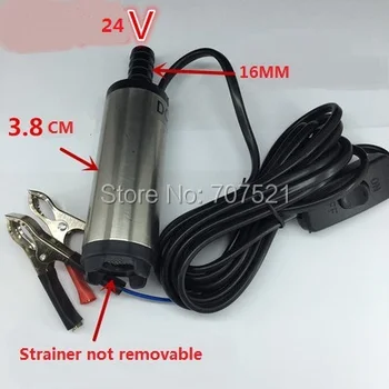 DC 12V 24V 38MM Camping Car Electrical Submersible Fuel Water Oil mini Portable stainless steel Centrifugal Diesel Pump Transfer
DC 12V 24V 38MM Camping Car Electrical Submersible Fuel Water Oil mini Portable stainless steel Centrifugal Diesel Pump Transfer