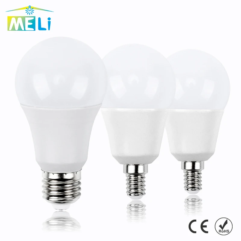 

LED Lamp E27 E14 LED Bulb 3W 5W 7W 9W 12W 15W 220V 240V Lampada Bombilla for Home Cold White Warm White Led Spotlight