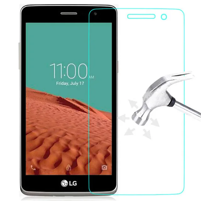 

0.26mm Explosion-proof Front LCD Tempered Glass Film for LG Bello 2 / LG Max X155 / Prime 2 Screen Protector pelicula de vidro