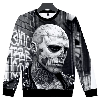 3D Rick Genest Round Collar Sweatshirt Woman/Men New Fashion Casual Sweatshirt Plus Size High Quality Sweatshirt
3D Rick Genest Round Collar Sweatshirt Woman/Men New Fashion Casual Sweatshirt Plus Size High Quality Sweatshirt