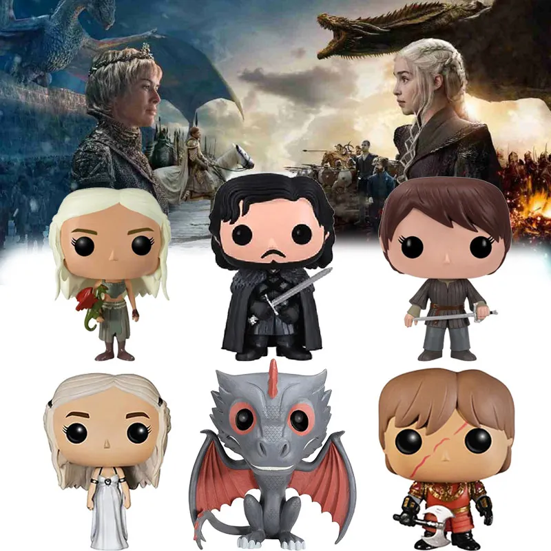 Game Of Thrones Action Figures SNOW Arya STARK Daerenys Tyrion Ghost Action Figure Bobble Head Q Edition Cute Car Decoration Toy
Game Of Thrones Action Figures SNOW Arya STARK Daerenys Tyrion Ghost Action Figure Bobble Head Q Edition Cute Car Decoration Toy